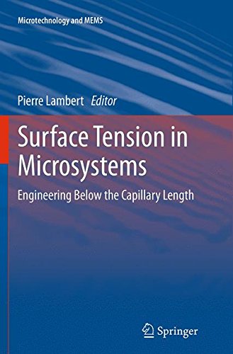 Surface Tension in Microsystems: Engineering Below the Capillary Length [Paperback]
