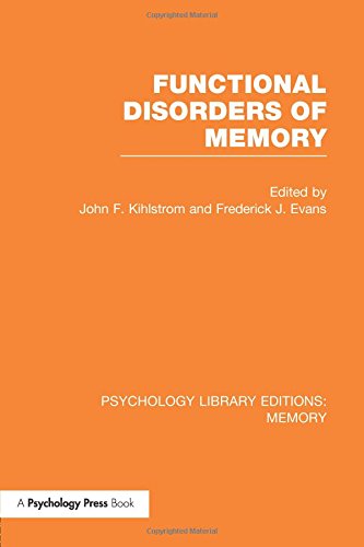 Functional Disorders of Memory (PLE Memory) [Paperback]