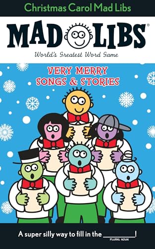 Christmas Carol Mad Libs: Very Merry Songs and Stories [Paperback]