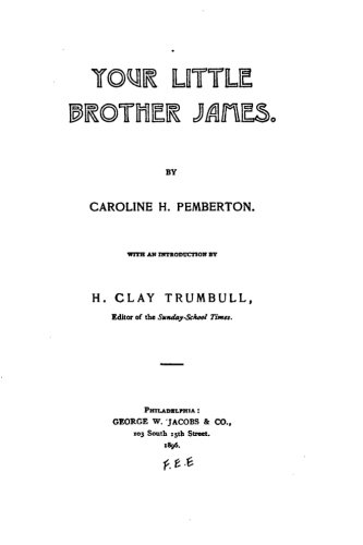 Your Little Brother James [Paperback]