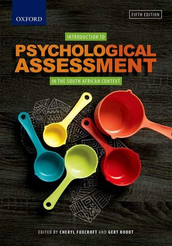 Introduction to Psychological Assessment in the South African Context [Paperback]