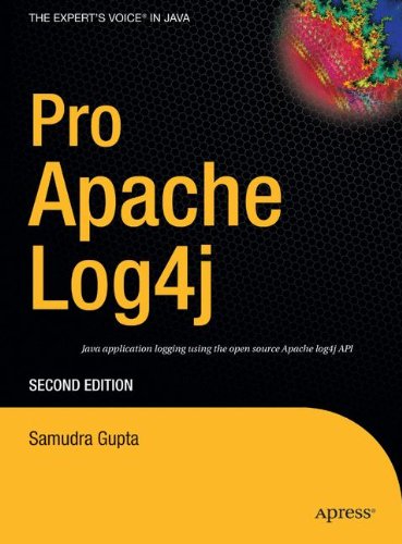 Pro Apache Log4j [Hardcover]