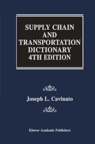 Supply Chain and Transportation Dictionary [Hardcover]