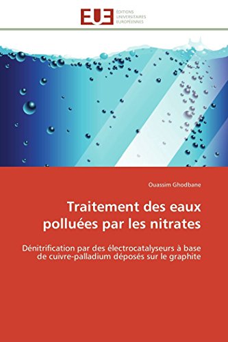 Traitement Des Eaux Pollues Par Les Nitrates Dnitrification Par Des lectroca [Paperback]