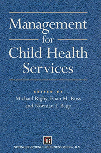 Management for Child Health Services [Paperback]