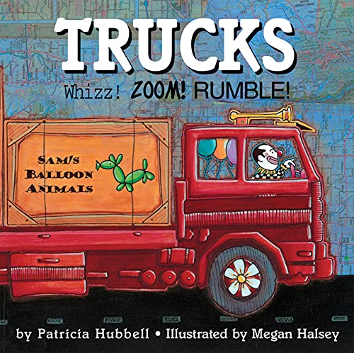 Trucks Whizz Zoom Rumble [Paperback]