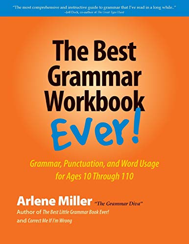 The Best Grammar Workbook Ever Grammar, Punctuation, And Word Usage For Ages 1 [Paperback]