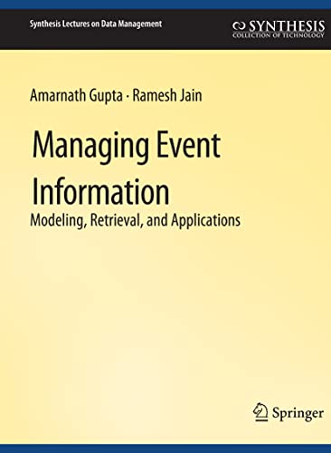 Managing Event Information [Paperback]