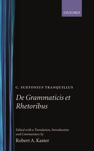 De Grammaticis et Rhetoribus [Hardcover]