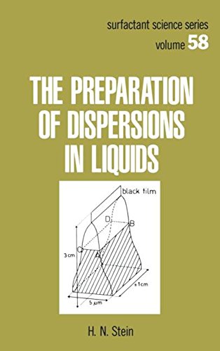 The Preparation of Dispersions in Liquids [Hardcover]