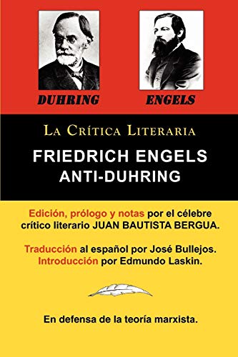 Anti-Duhring De Friedrich Engels La Ciencia Y Las Teorias Marxistas, Coleccion  [Paperback]