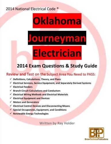 Oklahoma 2014 Journeyman Electrician Study Guide [Paperback]