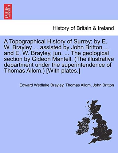 A Topographical History Of Surrey By E. W. Brayley ... Assisted By John Britton [Paperback]
