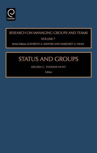 Status and Groups [Hardcover]