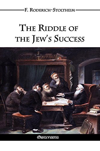 The Riddle Of The Jew's Success [Paperback]