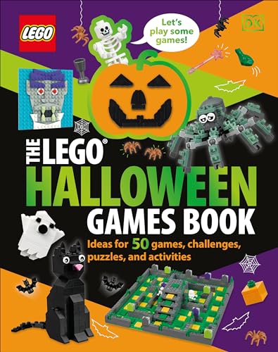 The LEGO Halloween Games Book Ideas for 50 Games, Challenges, Puzzles, and Acti [Hardcover]