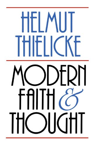 Modern Faith And Thought [Paperback]