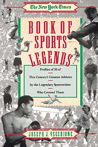 New York Times Book of Sports Legends [Paperback]