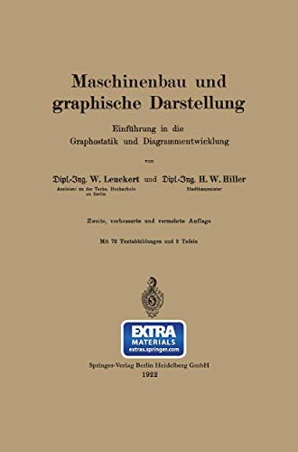 Maschinenbau und graphische Darstellung Einfhrung in die Graphostatik und Diag [Paperback]