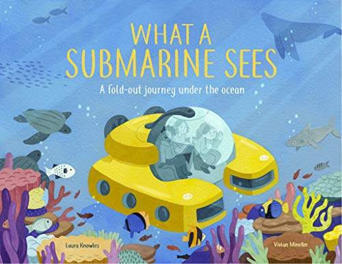 What a Submarine Sees A fold-out journey under the waves [Hardcover]