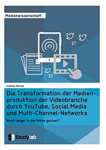 Die Transformation Der Medienproduktion Der Videobranche Durch Youtube, Social M [Paperback]