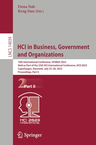 HCI in Business, Government and Organizations 10th International Conference, HC [Paperback]