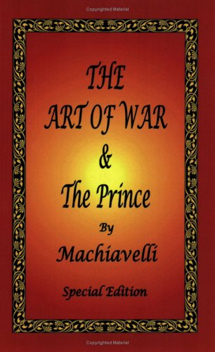 The Art Of War & The Prince By Machiavelli [Paperback]