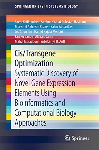 Cis/Transgene Optimization Systematic Discovery of Novel Gene Expression Elemen [Paperback]