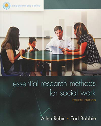 Empowerment Series Essential Research Methods for Social Work [Paperback]