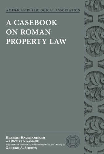 A Casebook on Roman Property Law [Paperback]