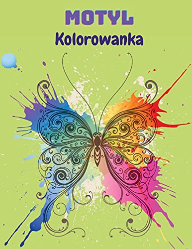 Motyl Kolorowanka
