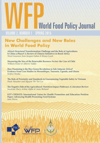 New Challenges And New Roles In World Food Policy Volume 2, Number1 Of World Fo [Paperback]