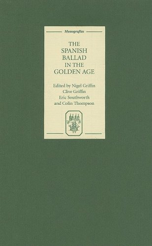 Spanish Ballad in the Golden Age [Hardcover]