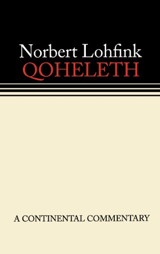 Qoheleth [ecclesiastes] (continental Commentary Series) [Hardcover]