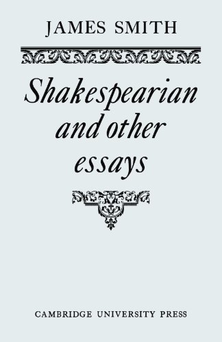 Shakespearian and Other Essays [Paperback]