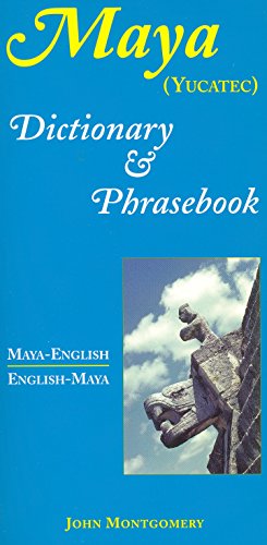 Maya-English/english-Maya Dictionary And Phrasebook [Paperback]