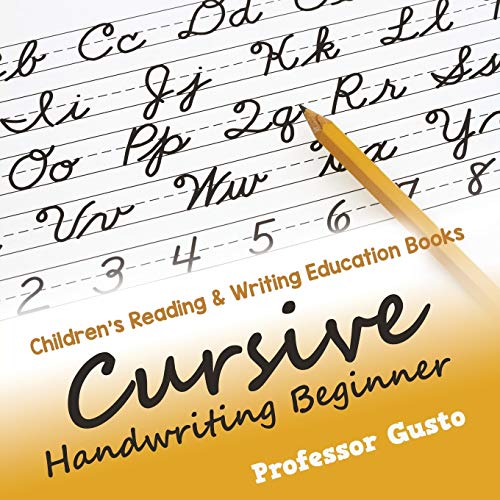 Cursive Handwriting Beginner  Children's Reading & Writing Education Books [Paperback]