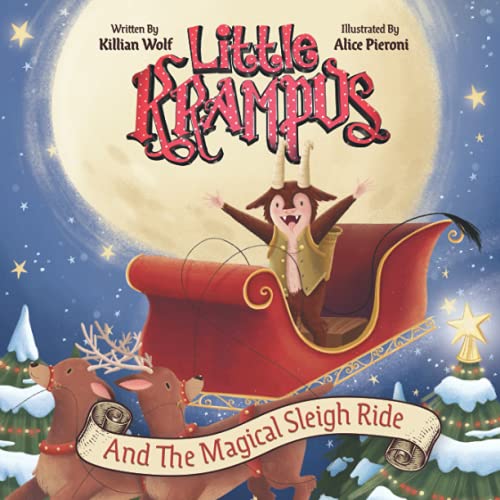 Little Krampus and the Magical Sleigh Ride [Paperback]