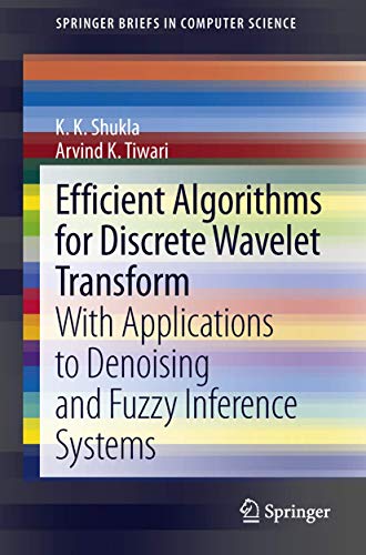 Efficient Algorithms for Discrete Wavelet Transform With Applications to Denois [Paperback]