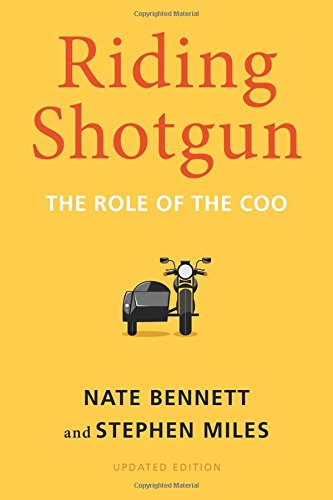 Riding Shotgun The Role of the COO, Updated Edition [Hardcover]