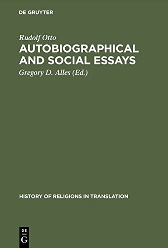 Autobiographical and Social Essays [Hardcover]