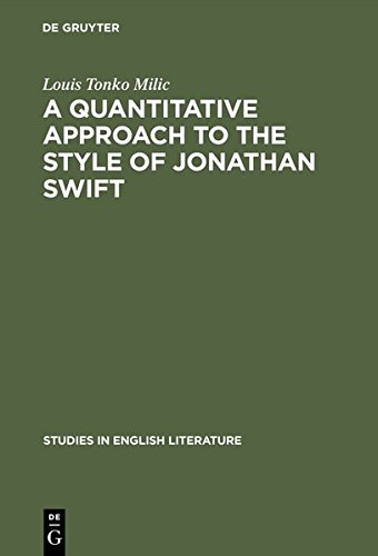 Quantitative Approach to the Style of Jonathan Swift [Hardcover]