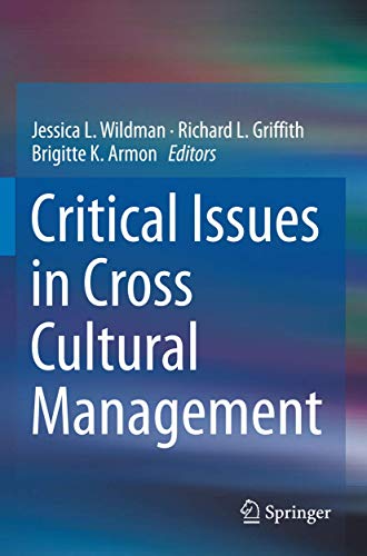 Critical Issues in Cross Cultural Management [Paperback]