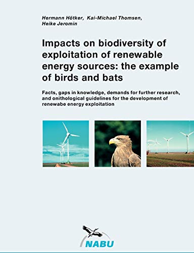 Impacts on biodiversity of exploitation of renewable energy sources the example [Paperback]