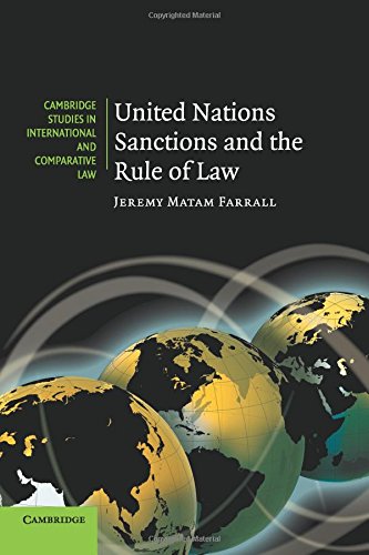 United Nations Sanctions and the Rule of Law [Paperback]