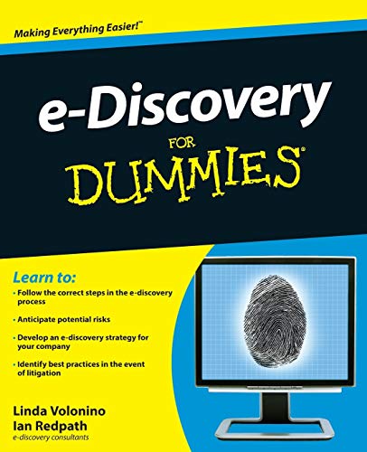 e-Discovery For Dummies [Paperback]
