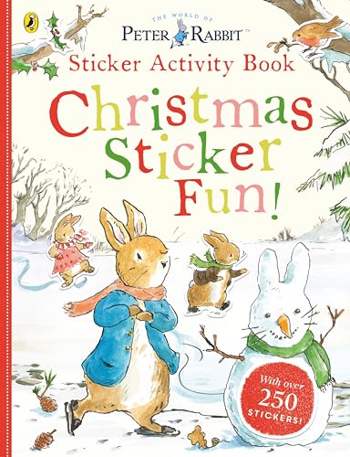 Peter Rabbit Christmas Fun Sticker Activity Book [Paperback]