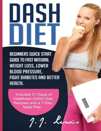 Dash Diet Beginners Quick Start Guide To Fast Natural Weight Loss, Lower Blood  [Paperback]
