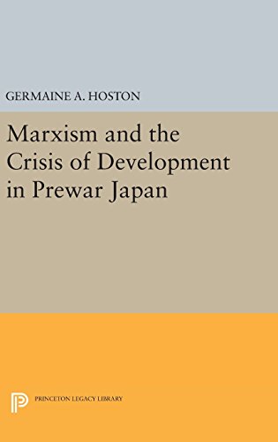 Marxism and the Crisis of Development in Prewar Japan [Hardcover]