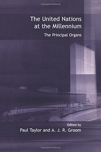 United Nations at the Millennium The Principal Organs [Paperback]